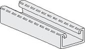 13/16" X 10 FT SLOTTED STRUT 14G STEEL PG