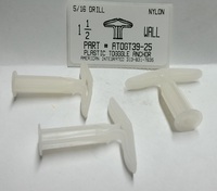 1-1/2 WALL TOGGLER ANCHOR 8-10 SCREW USE 5/16 DRILL (DISCONTINUED)