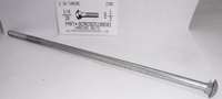 1/4-20X8-1/2 CARRIAGE BOLT GRADE 2 ZINC PLATED