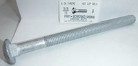 5/8-11X8 CARRIAGE BOLT 6"THREAD A307 STEEL HOT DIP GALVANIZED