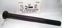 M12-1.75X140mm HEX HEAD CAP SCREW 8.8 STEEL PLAIN D931