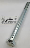M16-2.00X180MM HEX HEAD CAP SCREW 10.9 STEEL ZINC D931