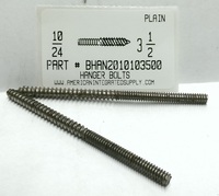#10-24X3-1/2 HANGER BOLT STEEL PLAIN (DISCONTINUED)