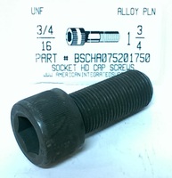 3/4-16X1-3/4 SOCKET HEAD CAP SCREW ALLOY STEEL BLACK (DISCONTINUED)