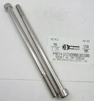 M8-1.25X150MM SOCKET HEAD CAP SCREW A2 STAINLESS STEEL D912