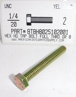 1/4-20X2 HEX HD TAP BOLT