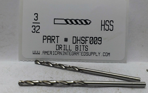 3/32 HSS DRILL JOBBER LENGTH BRIGHT