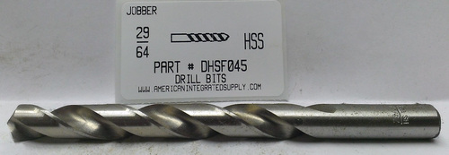 29/64 HSS DRILL JOBBER LENGTH