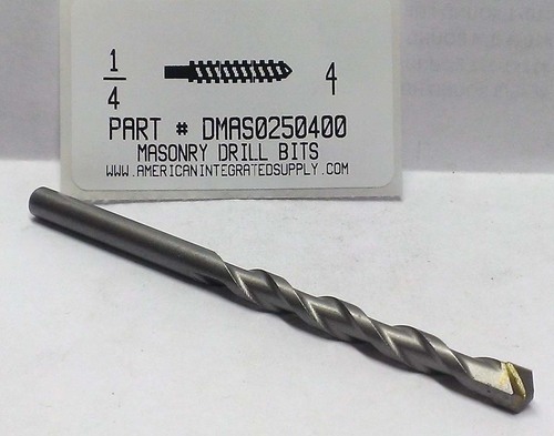 1/4X4 MASONRY DRILL