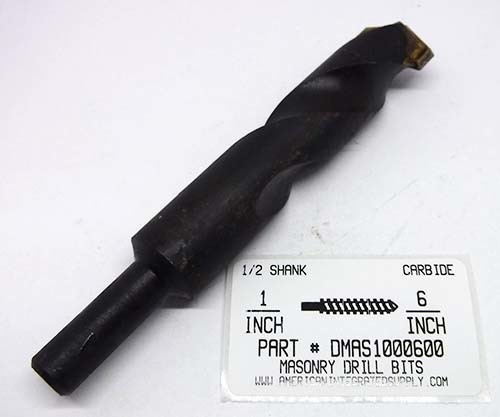 1X6 MASONRY DRILL 1/2 SHANK