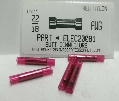 BUTT CONNECTOR 22-18GA NYLON