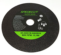 6"X.040"X7/8" SPEEDE-CUT WHEEL