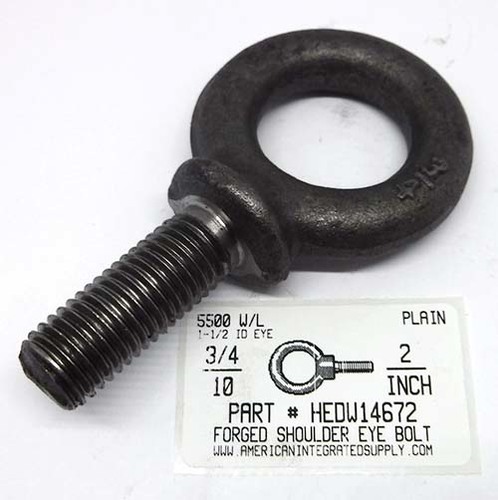 1/4-inch Forged Eye Bolt