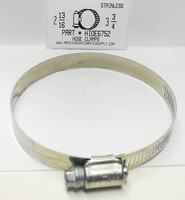 2-13/16"-3-3/4" ALL STAINLESS HOSE CLAMP