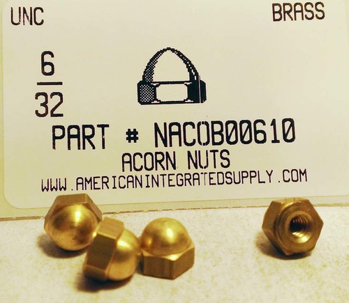 #6-32 X 5/8 Pan Head Slotted Machine Screws – Solid Brass – 25-Pack – American Integrated Supply