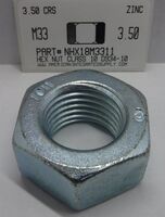 M33-3.50 FINISHED HEX NUT CLASS 10 STEEL ZINC D934