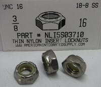 3/8-16 THIN NYLON INSERT LOCK