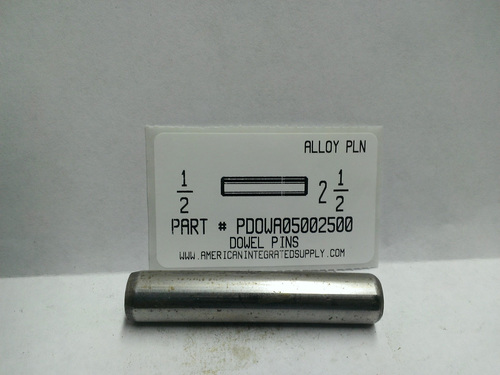 1/2X2-1/2 DOWEL PIN ALLOY STEEL PLAIN
