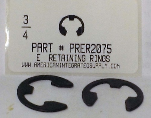 3/4" E-TYPE RETAINING RING .580 GRV 1.120 FREE OD
