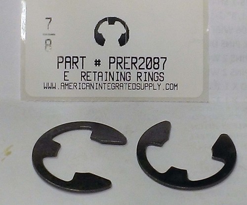 7/8" E-TYPE RETAINING RING .675 GRV 1.300 FREE OD