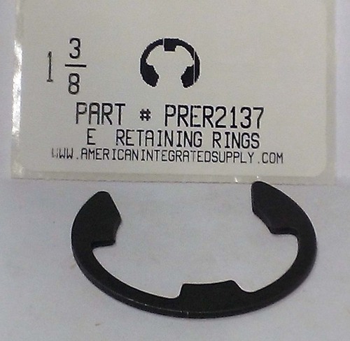 1-3/8" E-TYPE RETAINING RING 1.23 GRV 1.875 FREE OD
