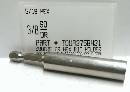 3/8"F SQ DR 5/16" BIT HOLDER QUICK CHUCK