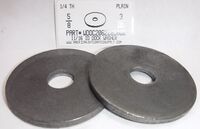 5/8X3X1/4 11/16ID DOCK WASHER STEEL PLAIN